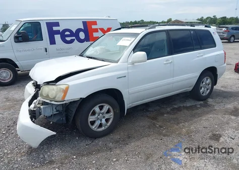 2003 Toyota Highlander Limited z USA, uszkodzony, nr VIN JTEGF21A830108799
